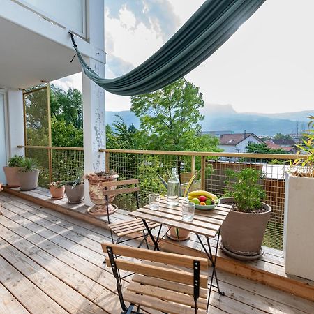 Calme Et Verdure: Vue Montagne - Terrasse - Wifi Grenoble Eksteriør billede